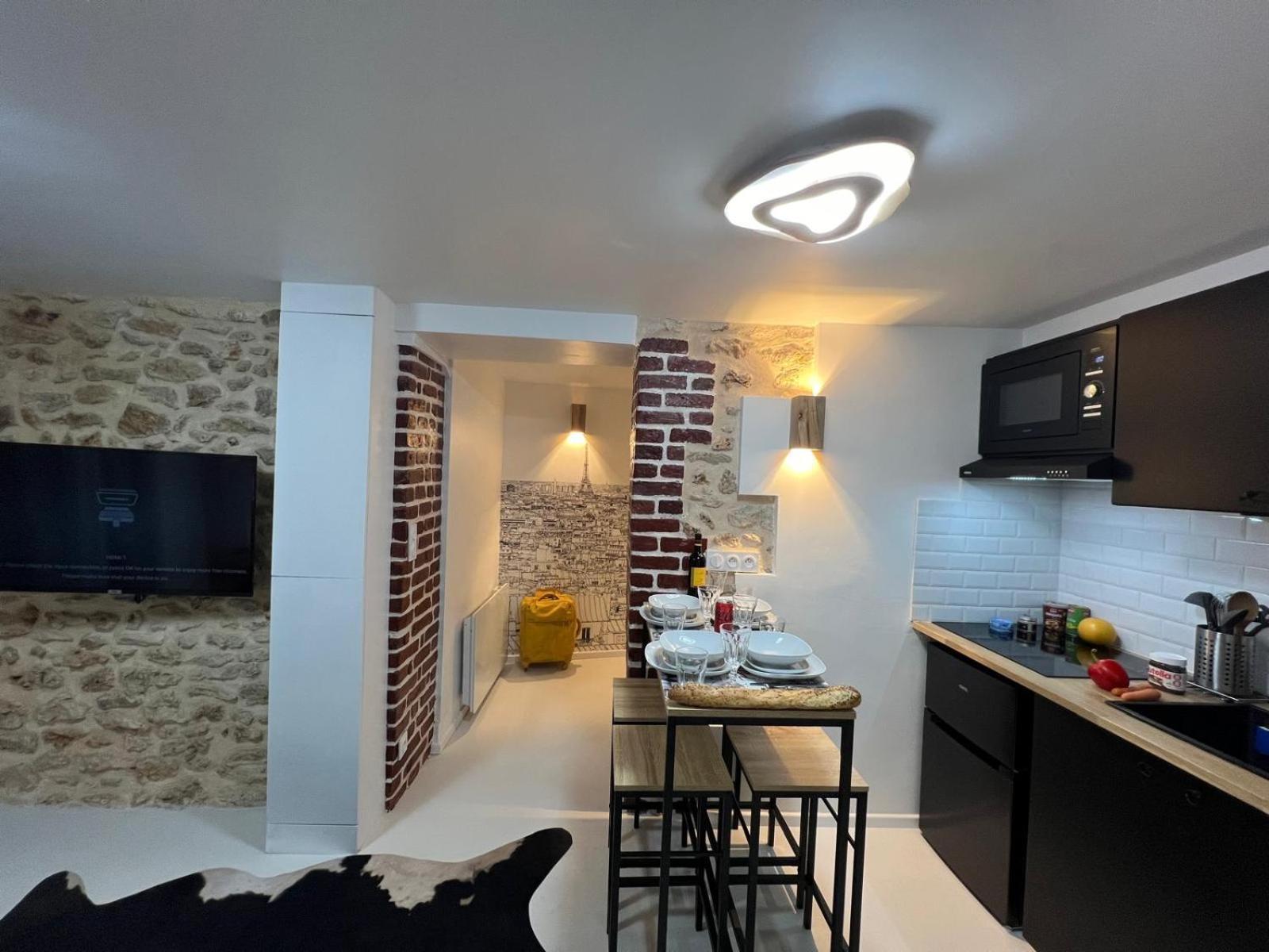 Appartement Design Quartier Montmartre-Sacre-Coeur! Paris Xviiie Eksteriør bilde